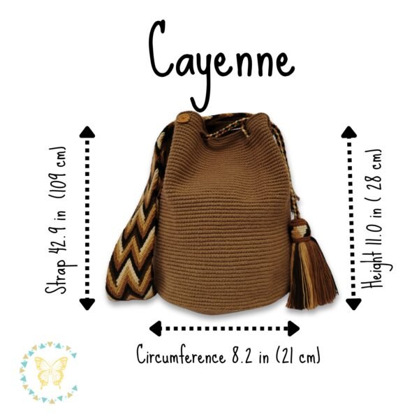 43 Cayenne Wayuu Bag