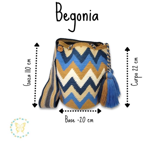 21 Begonia Wayuu Bag
