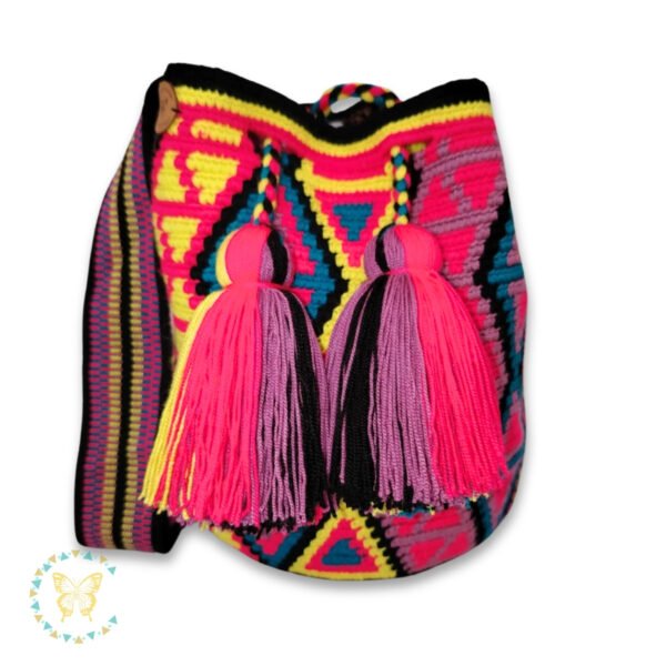 Orchid Wayuu Bag