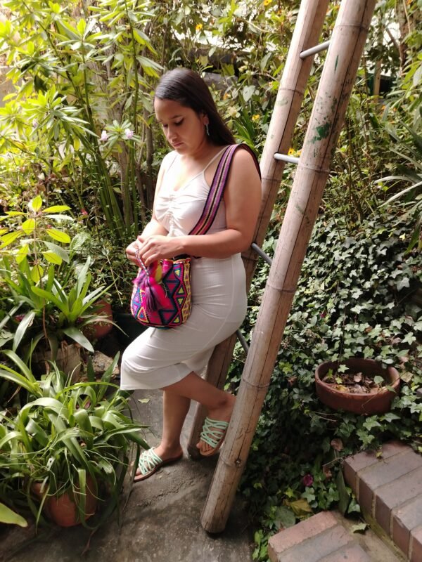 Orchid Wayuu Bag